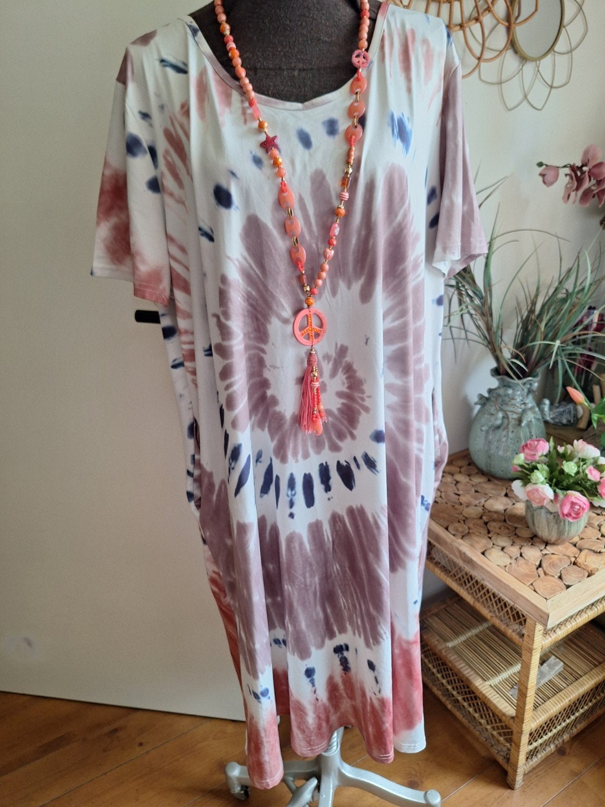 Jurk met zakken xxl xxxl stretch, Overige kleuren, Maat 46/48 (XL) of groter, Ophalen of Verzenden, Zo goed als nieuw