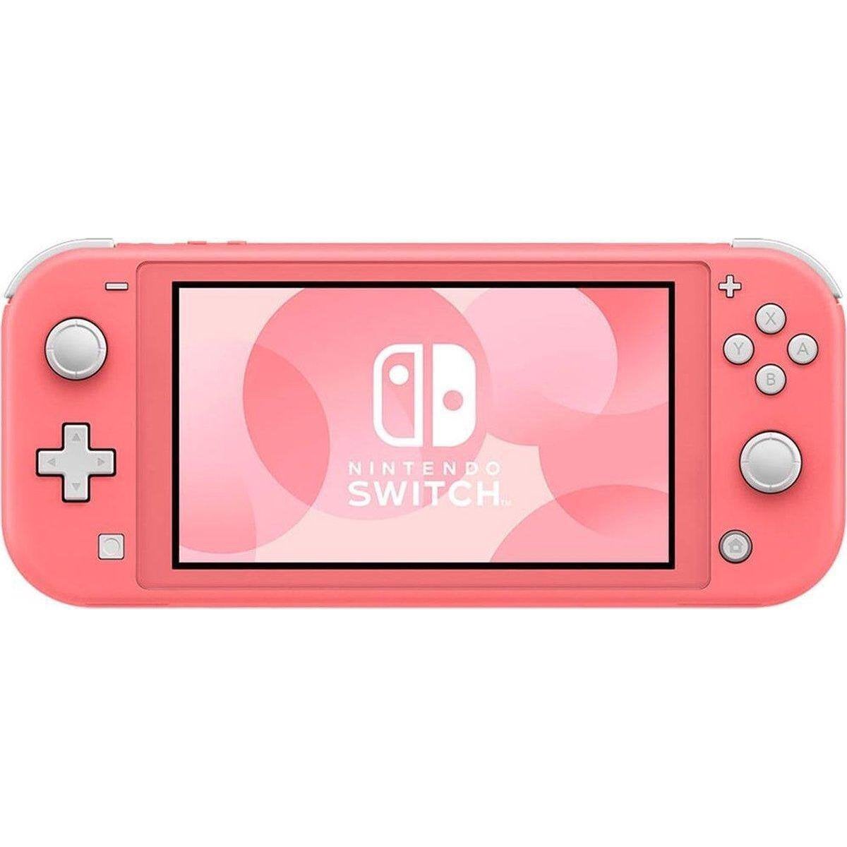 Nintendo Switch Lite, Ophalen of Verzenden, Roze of Coral, Zo goed als nieuw, Met beschermhoes of tas