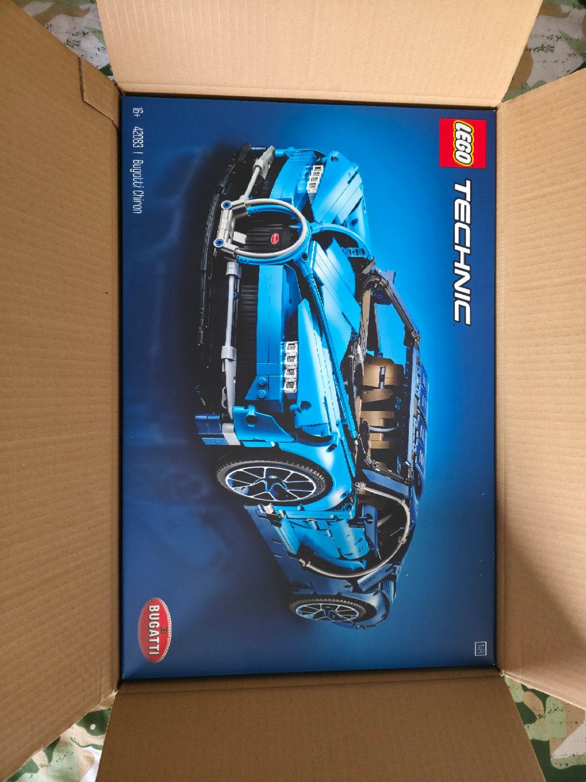 LEGO Technic Bugatti Chiron 42083 - Nieuw in doos, Overige merken, Auto, Groter dan 1:32, Nieuw