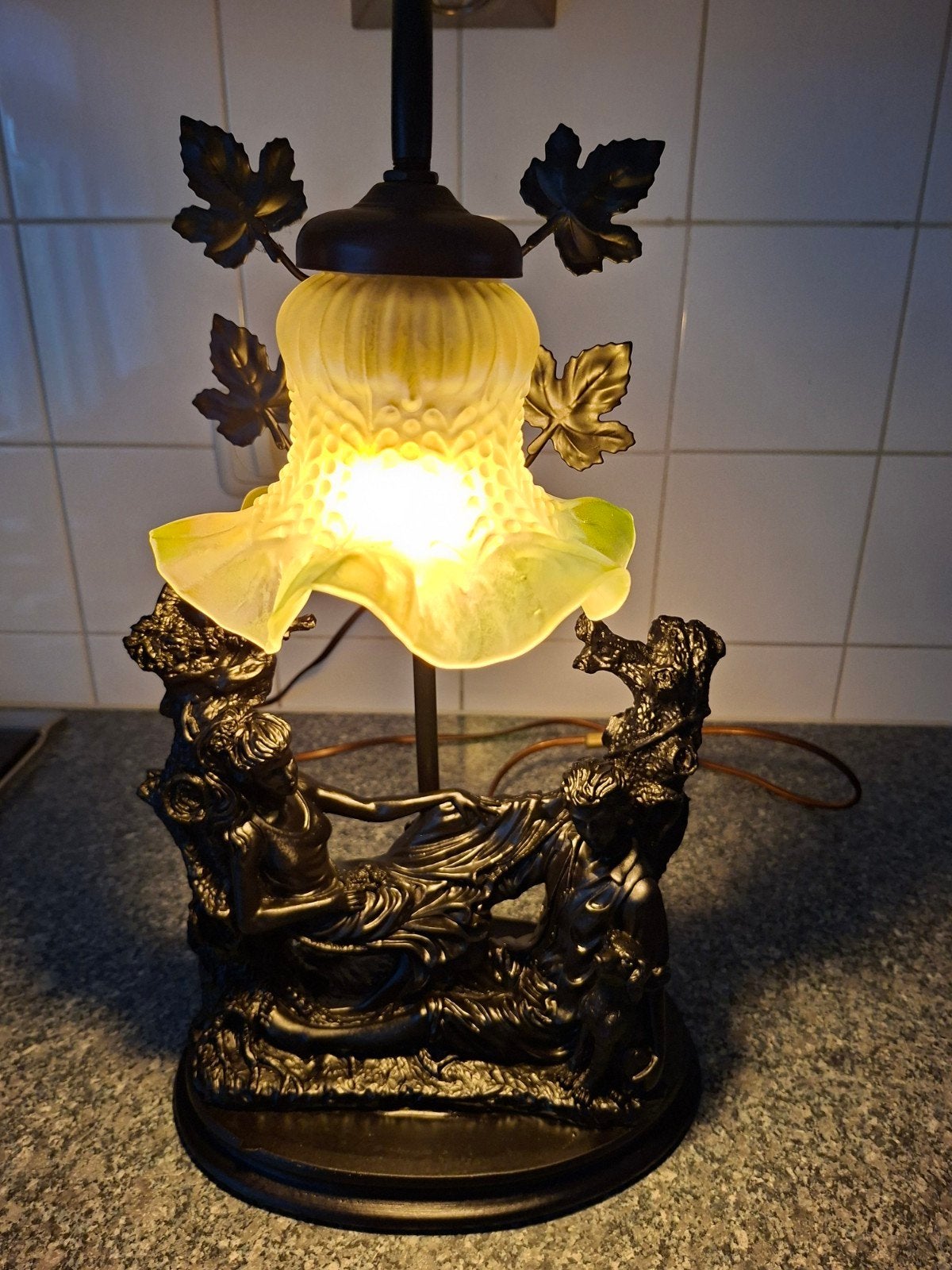 vintage lampje, Ophalen, Schemerlamp, Vintage
