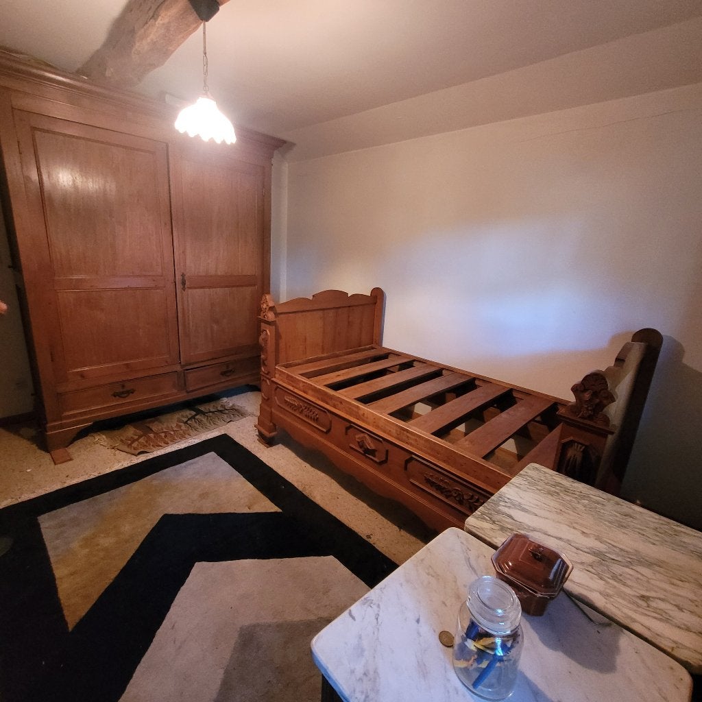 Slaapkamer, Ophalen, Tweepersoons, Hout