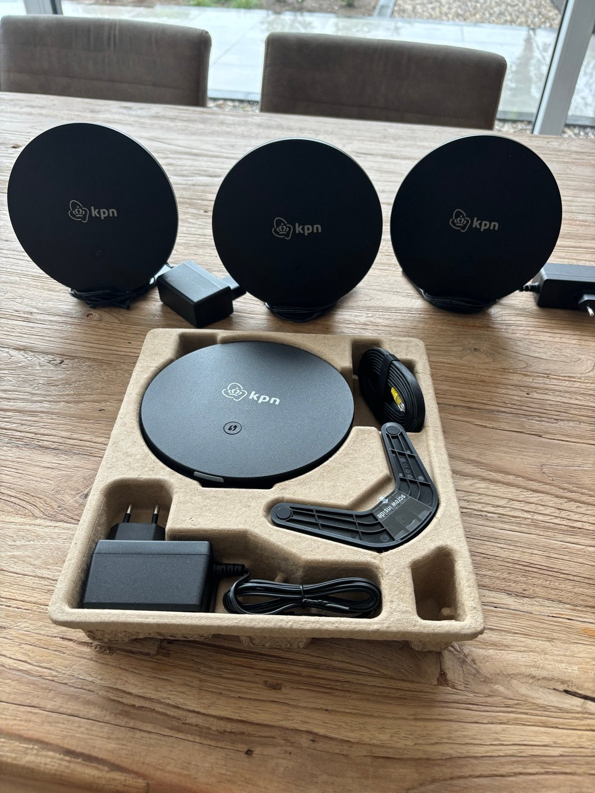 KPN SuperWifi 2.0 (4 stuks), Computers en Software, Routers en Modems, Ophalen, Zo goed als nieuw, Router