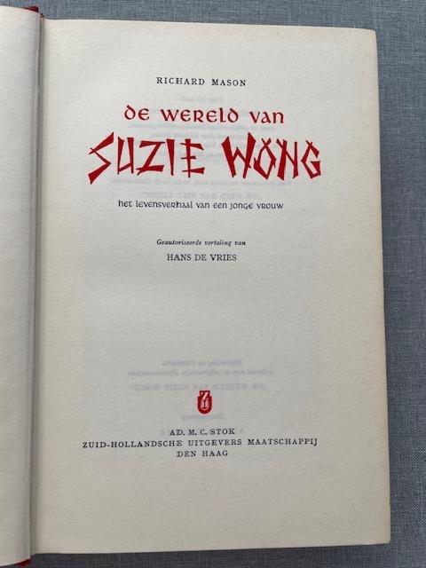 De Wereld van Suzie Wong – Richard Mason, Ophalen of Verzenden, Gelezen, Richard Mason
