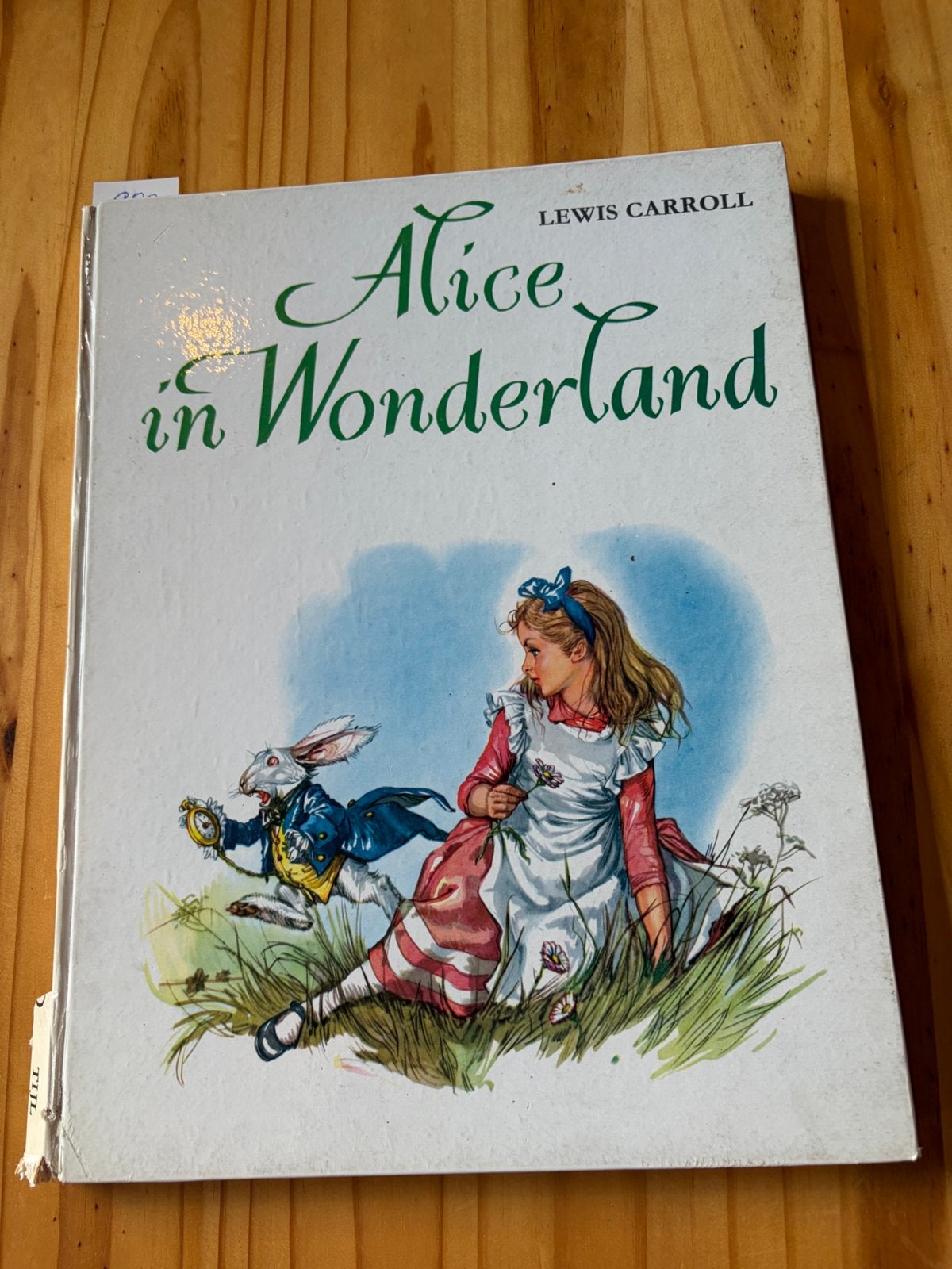 Alice in wonderland Lewis Carrol, Boeken, Gelezen, 5 of 6 jaar, Jongen of Meisje, Ophalen of Verzenden