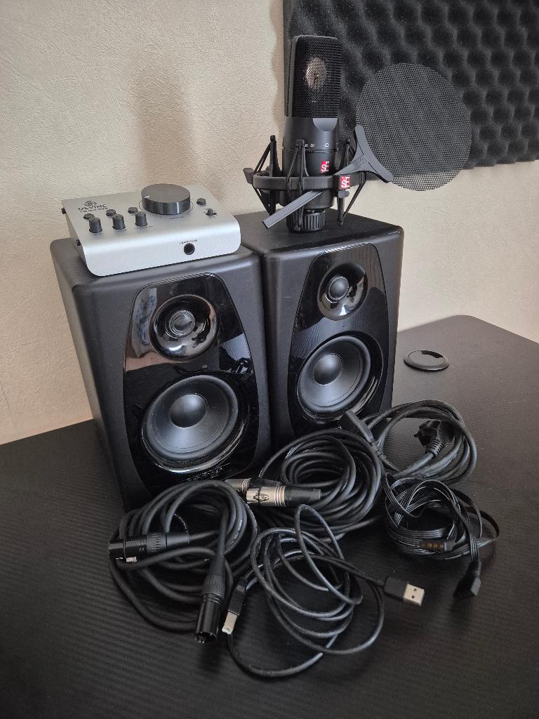 Studio set, Audio, Tv en Foto, Professionele Audio-, Tv- en Video-apparatuur, Ophalen of Verzenden, Audio