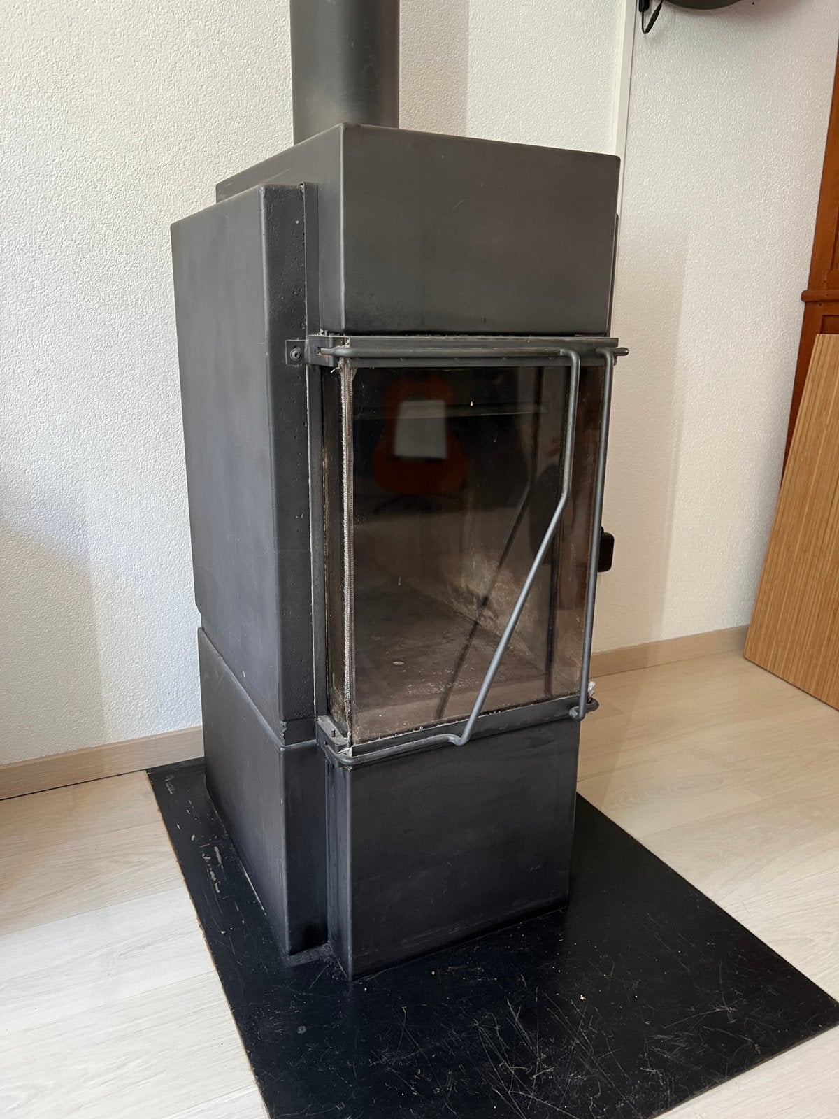 Harrie Leenders Phoenix houtkachel, Huis en Inrichting, Kachels, Ophalen, Zo goed als nieuw, Hout, Houtkachel