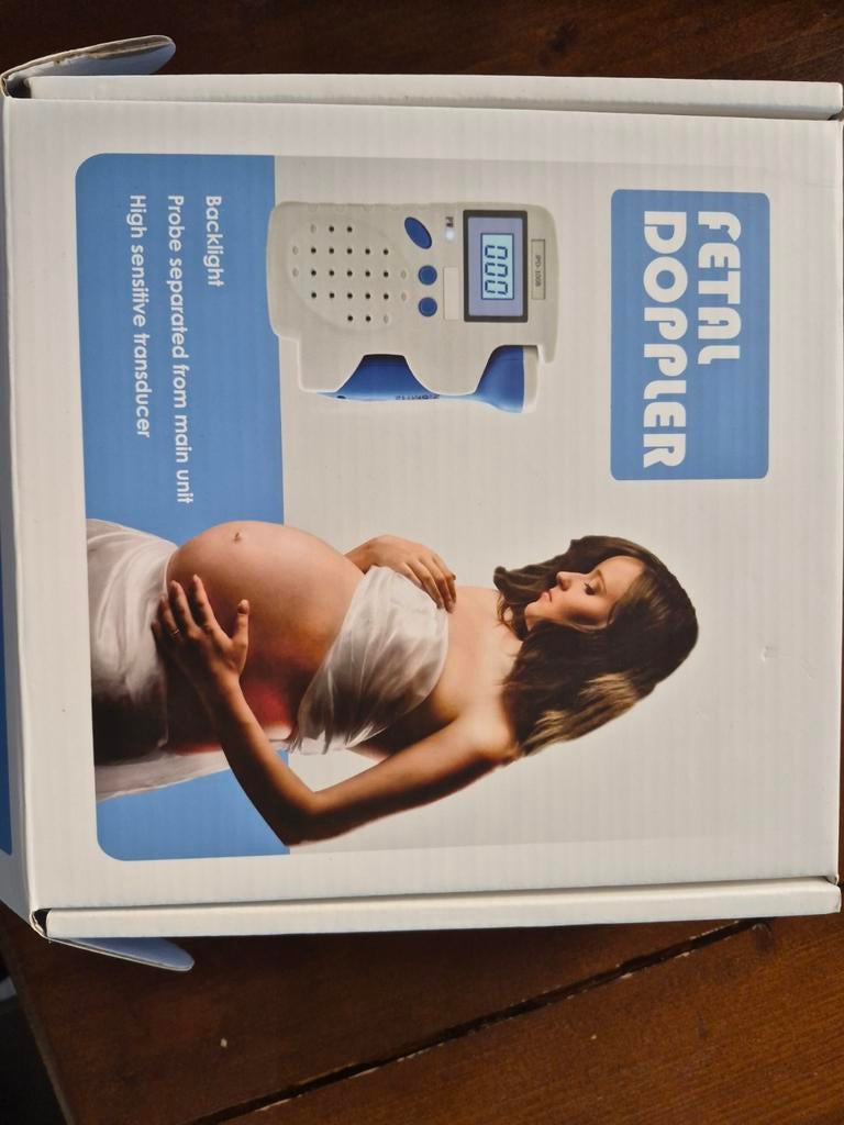 Doppler om de hartslag van je baby te monitoren, Ophalen of Verzenden
