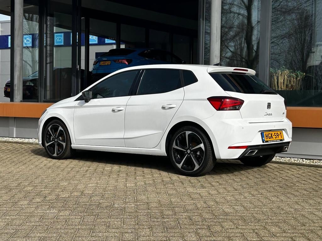 Seat Ibiza 1.0 Eco 115 PK TSI FR|DSG|Led|18 inch|Camera|Carp, Stof, Gebruikt, Zwart, USB