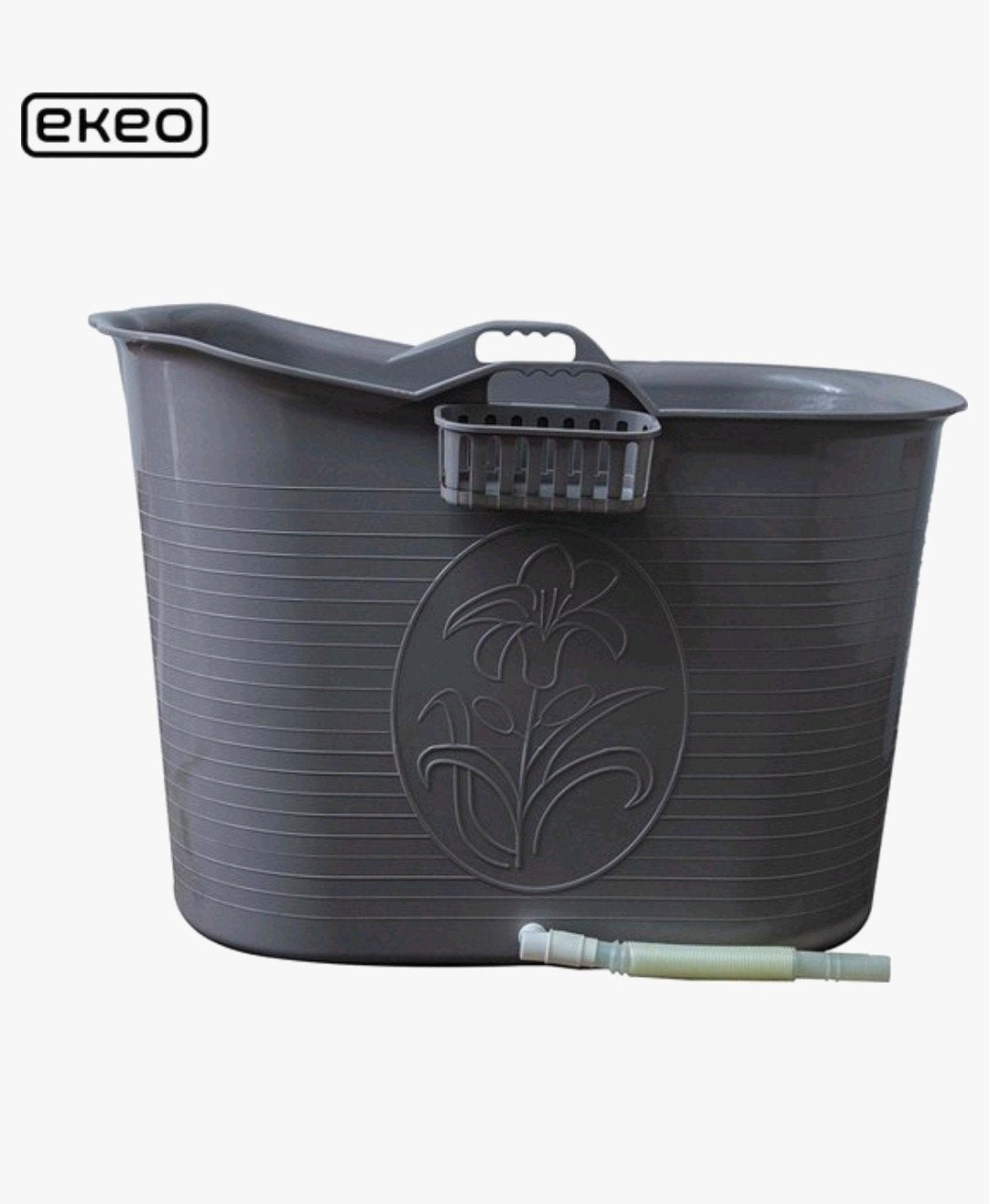 Ekeo Tummy Tub - bad met afvoer en accessoirehouder, Ophalen, 50 tot 100 cm, Zo goed als nieuw, Minder dan 100 cm