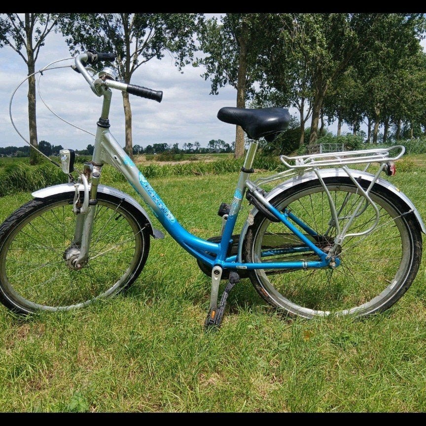 gazelle fiets 26 inch, Terugtraprem, Gebruikt, Versnellingen, Gazelle fiets
