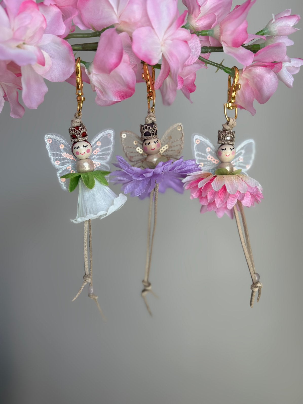 Fairy kinderketting met bloemen, Verzenden, Nieuw, Ketting