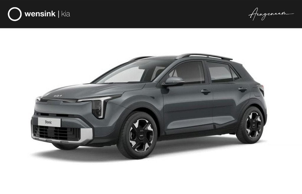 Kia Stonic 1.0 T-GDi MHEV DynamicPlusLine | Privacy glass |, Auto's, Kia, Voorwielaandrijving, Stof, Automatische klimaatregeling