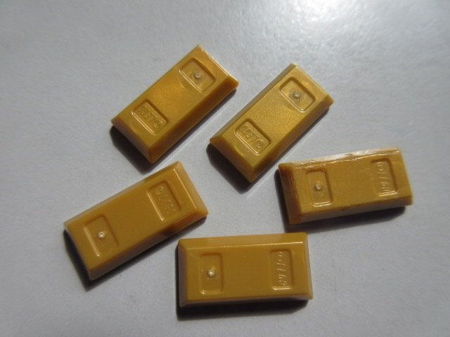 nr. 6942, 5 Tegels 1x2, bankbiljet., Ophalen of Verzenden, Zo goed als nieuw, Complete set, Lego