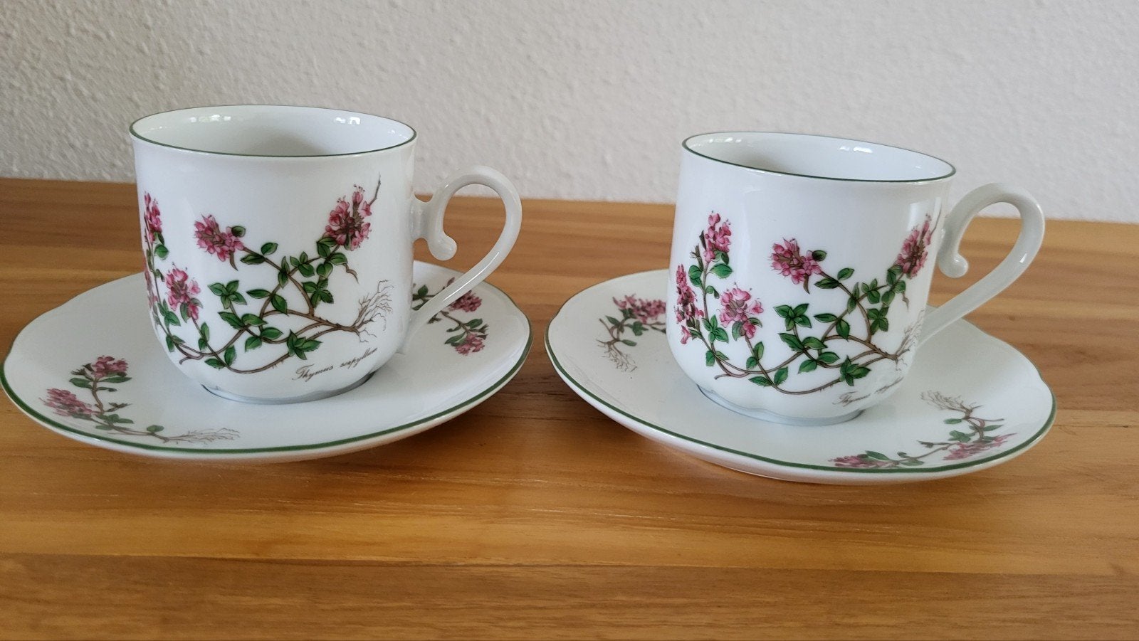 Seltmann Weiden Renate Flora voor Douwe Egberts set, Ophalen, Zo goed als nieuw, Overige stijlen, Kop(pen) en/of Schotel(s)