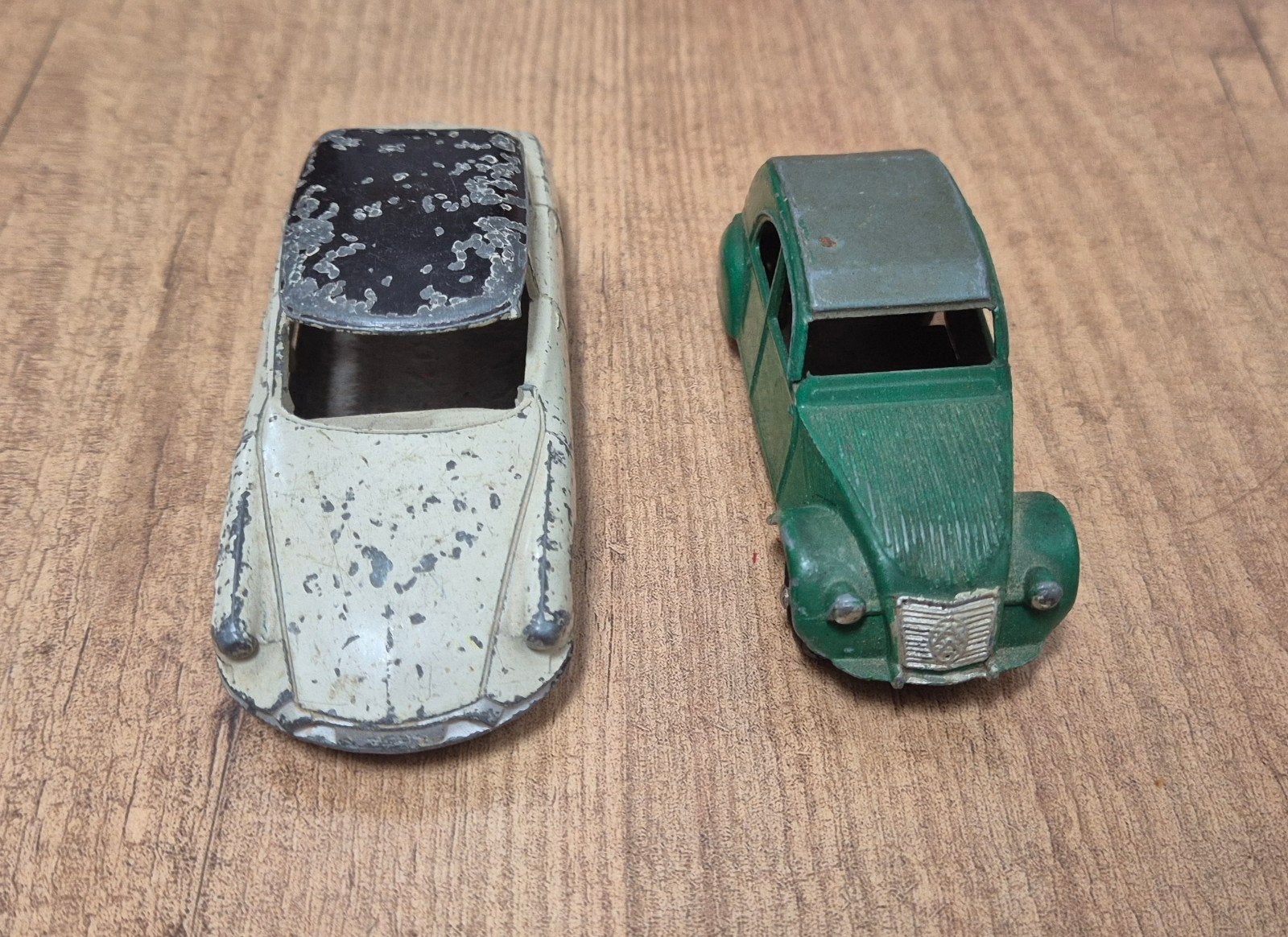 Dinky Toys Citroën DS 19 & 2CV - Origineel jaren '60, Verzamelen, Ophalen of Verzenden, Gebruikt