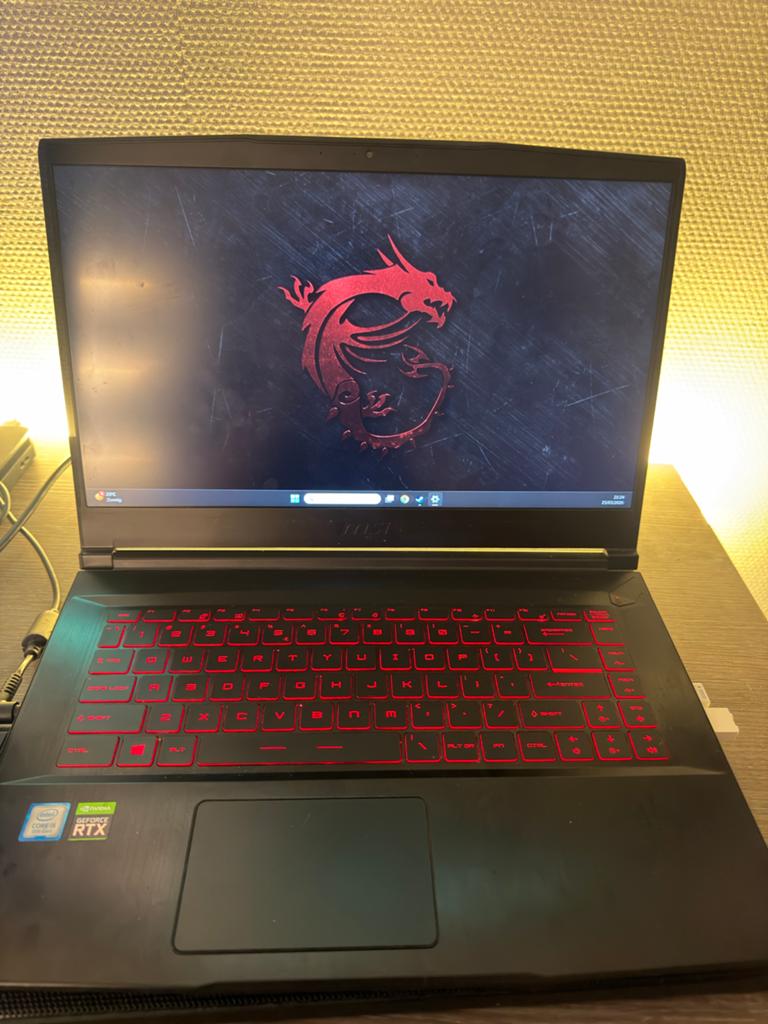MSI GF65 Thin 9SEXR Gaming Laptop - i5-9300H, RTX 2060, Computers en Software, Windows Laptops, Gebruikt, 15 inch, SSD, 2 tot 3 Ghz