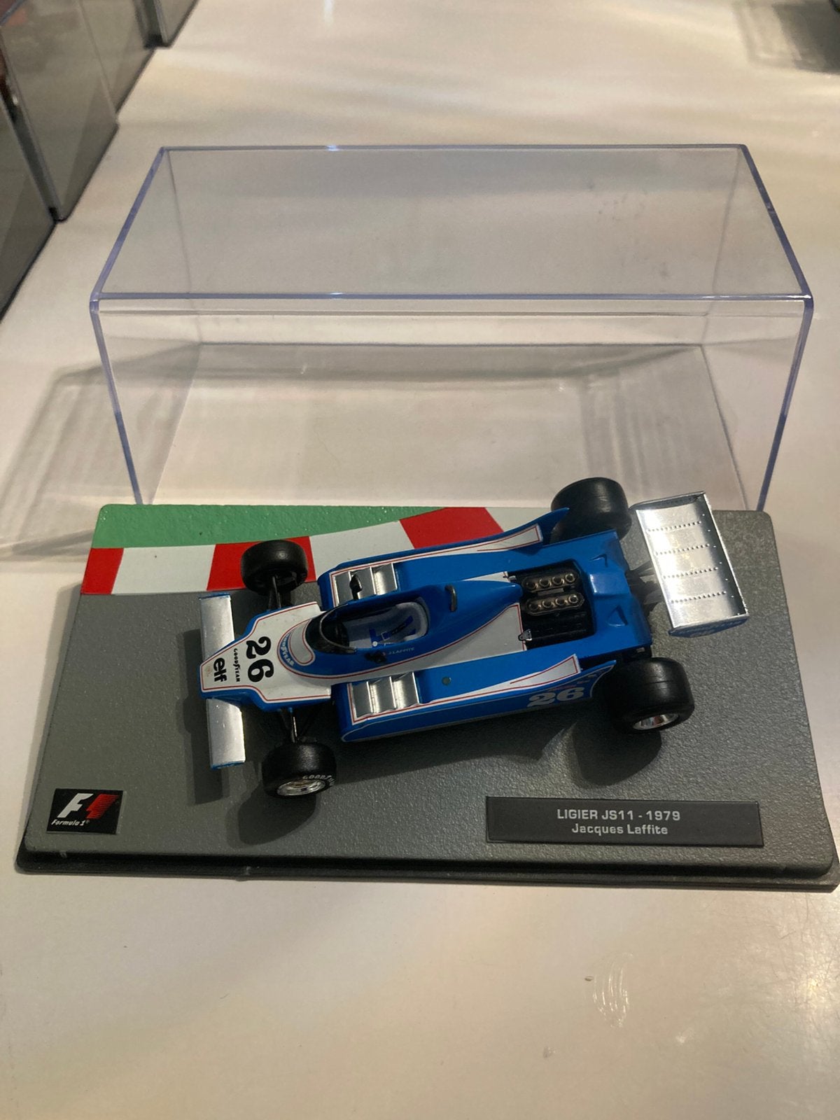 Ligier js11-1979 jaques laffite 1/43, Ophalen of Verzenden, Nieuw, Auto