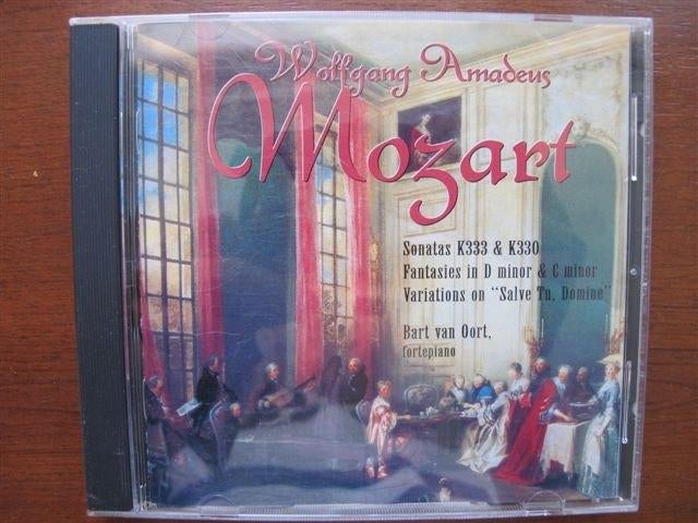 Cd: Wolfgang Amadeus Mozart, Bart van Oort, Fortepiano, Cd's en Dvd's, Cd's | Klassiek, Zo goed als nieuw, Kamermuziek, Classicisme