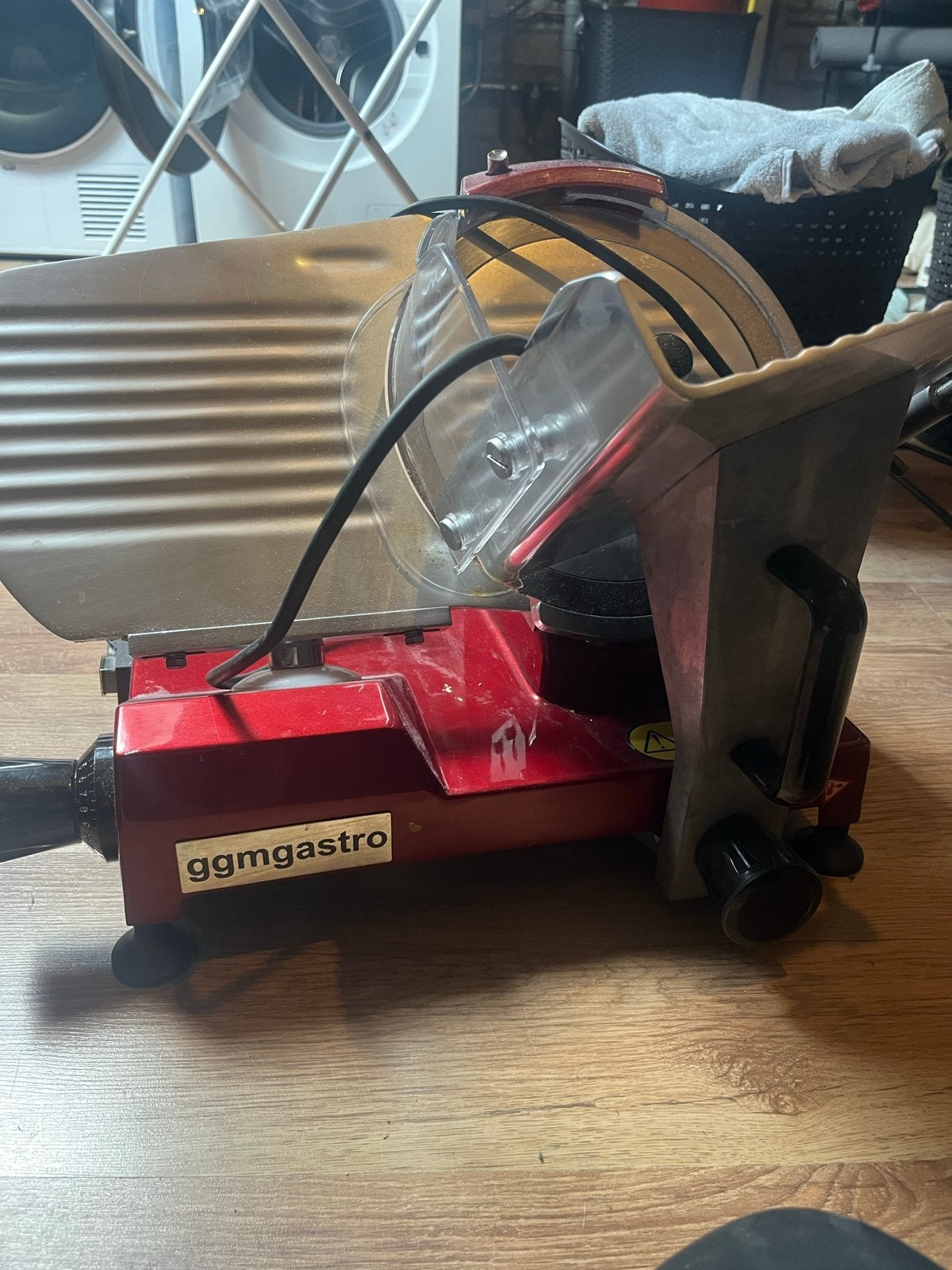 GGMgastro Vleessnijmachine AMH250R, Ophalen, Zo goed als nieuw
