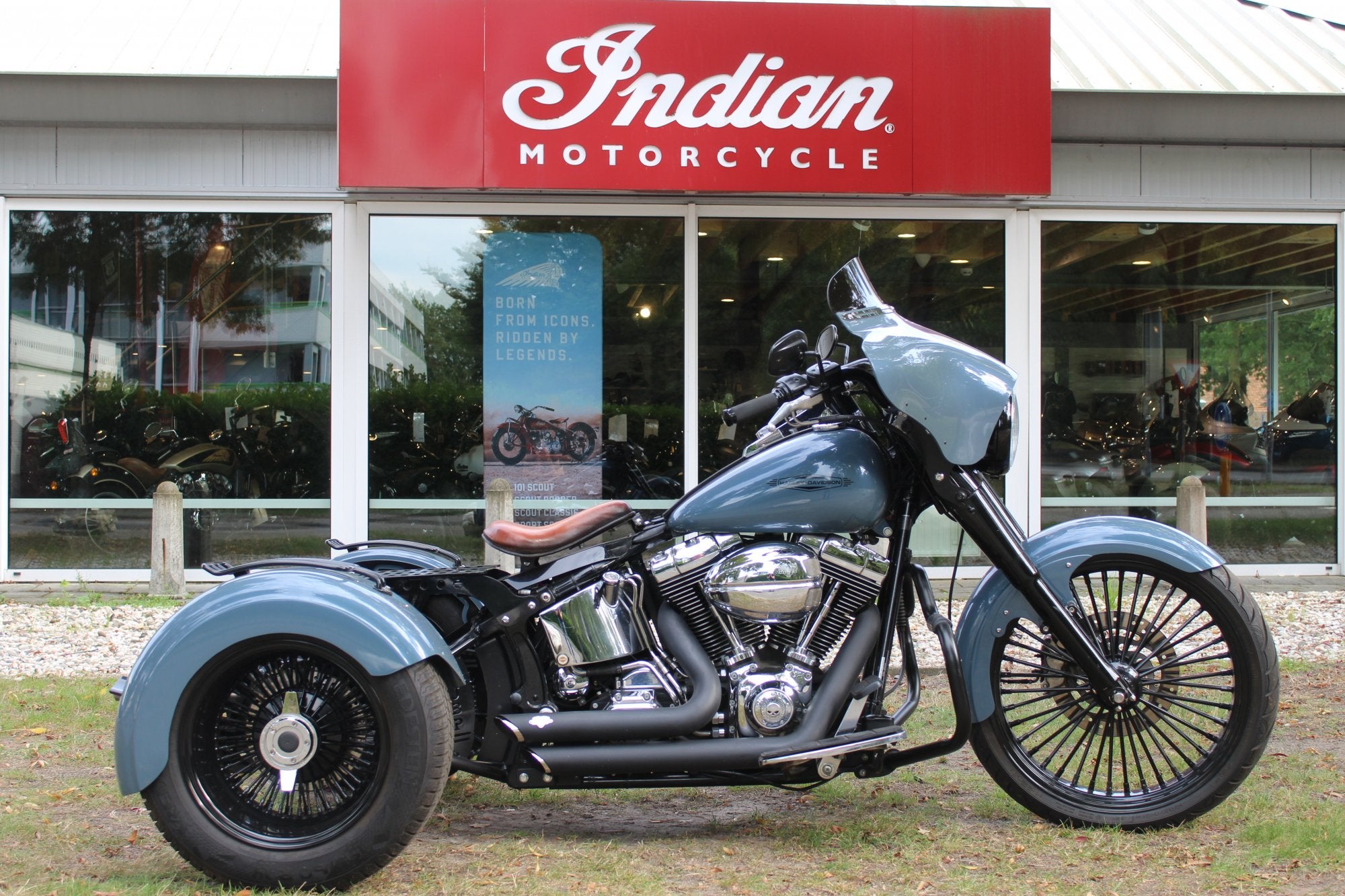 Harley-Davidson Fat Boy FLSTF FatboyTrike, 1545 cc, Meer dan 35 kW