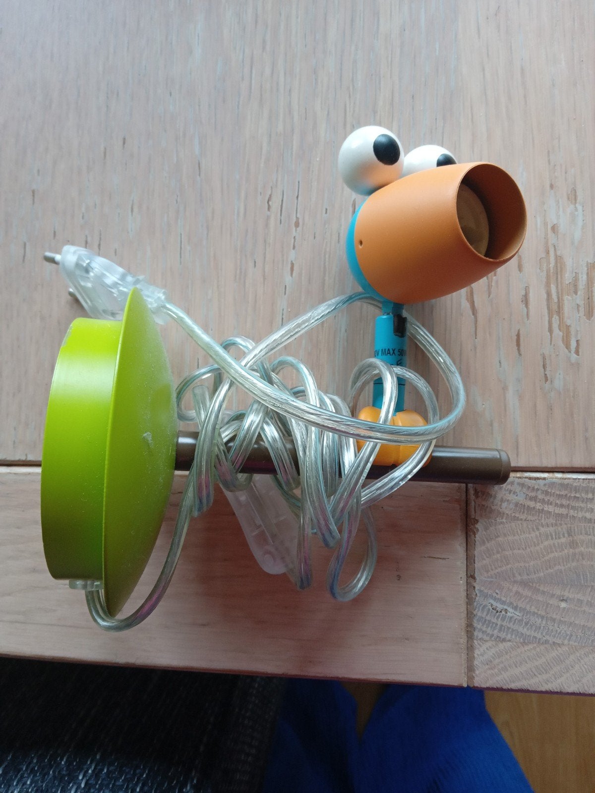 Philips kinderlamp MOET WEG, Ophalen, Zo goed als nieuw, Lamp