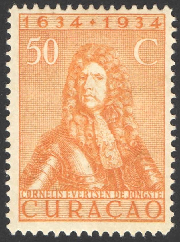 Curacao NVPH nr 118 ongebruikt Vestiging Gezag 1934, Postzegels en Munten, Ophalen of Verzenden, Postfris