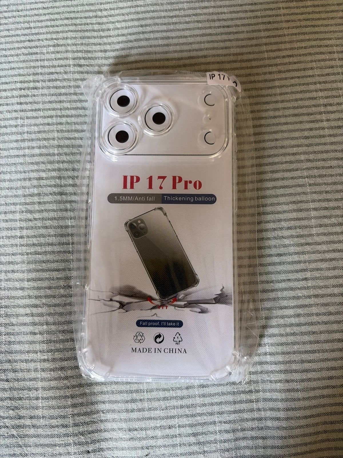 Transparant hoesje voor iPhone 17 Pro - Schokbestendig, IPhone 17, Overige merken, Nieuw, Hoesje of Tasje