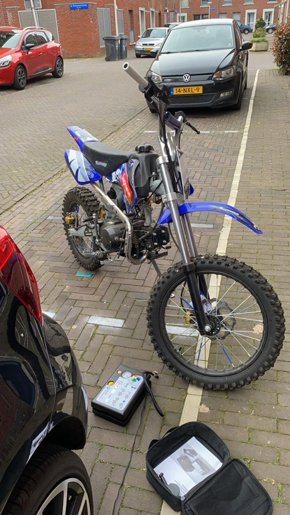 Gepard Dirtbike 120cc, Fietsen en Brommers, Ophalen of Verzenden, Zo goed als nieuw, Overige merken