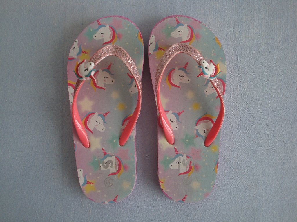 Unicorn slippers van Scapino maat 33, Kinderen en Baby's, Kinderkleding | Schoenen en Sokken, Meisje, Overige typen, Ophalen of Verzenden