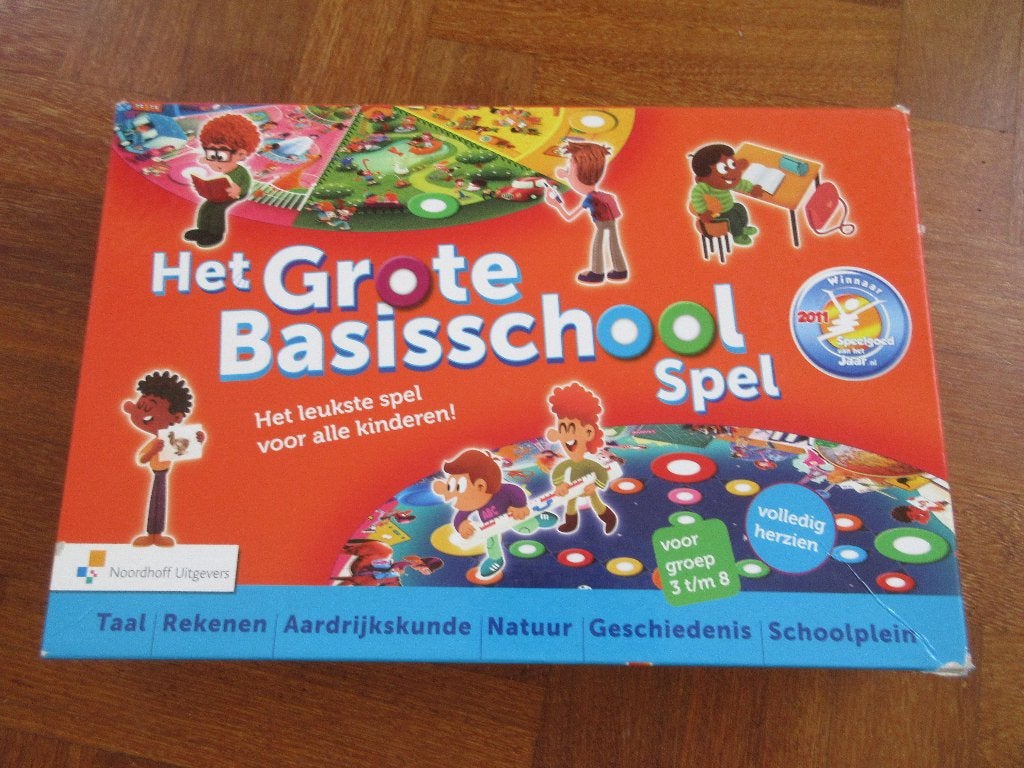 Het grote basisschool spel, Ophalen of Verzenden, Gebruikt, Puzzelen