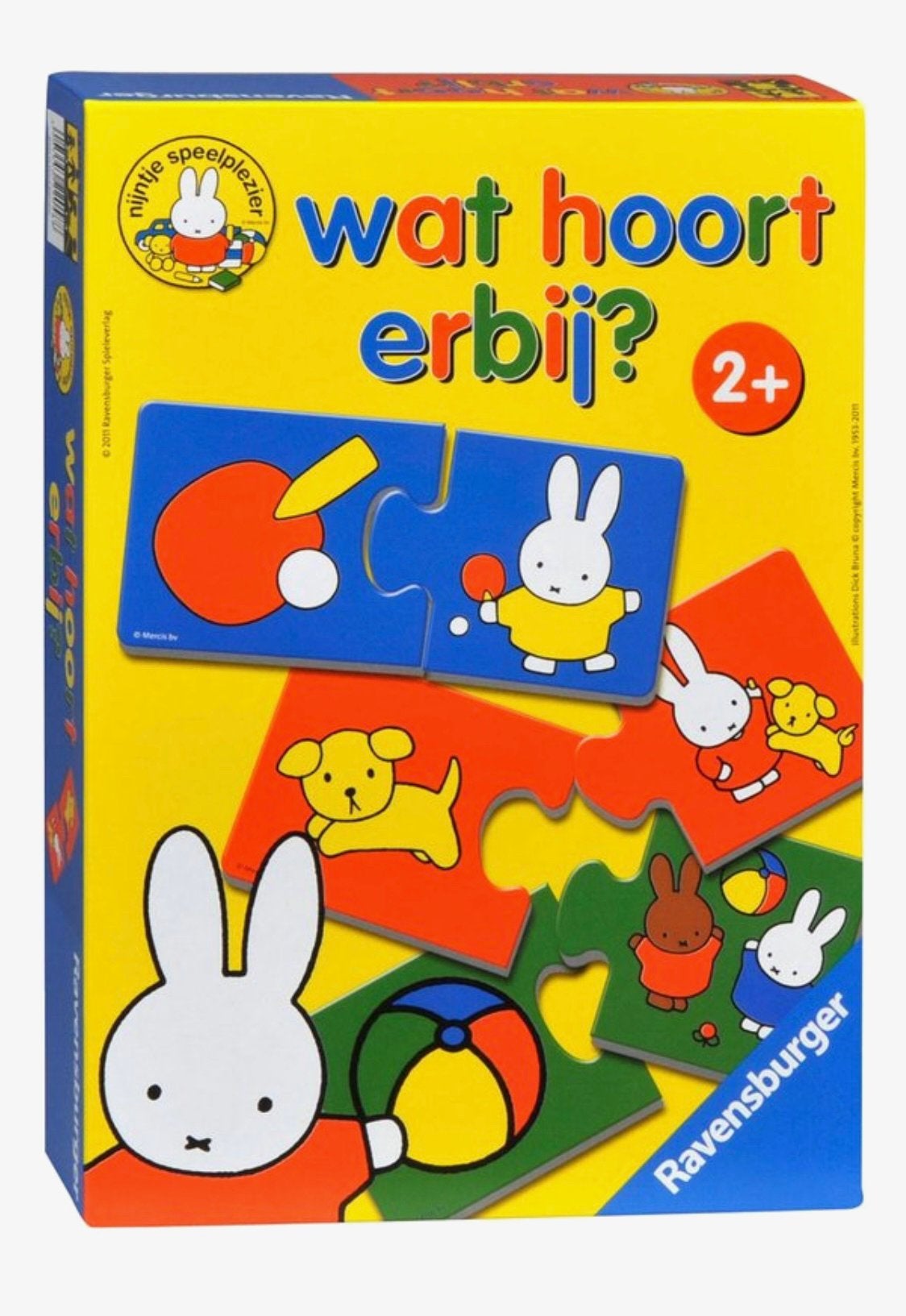 Peuterpuzzel Nijntje Ravensburger, Ophalen of Verzenden, Zo goed als nieuw, Puzzelen