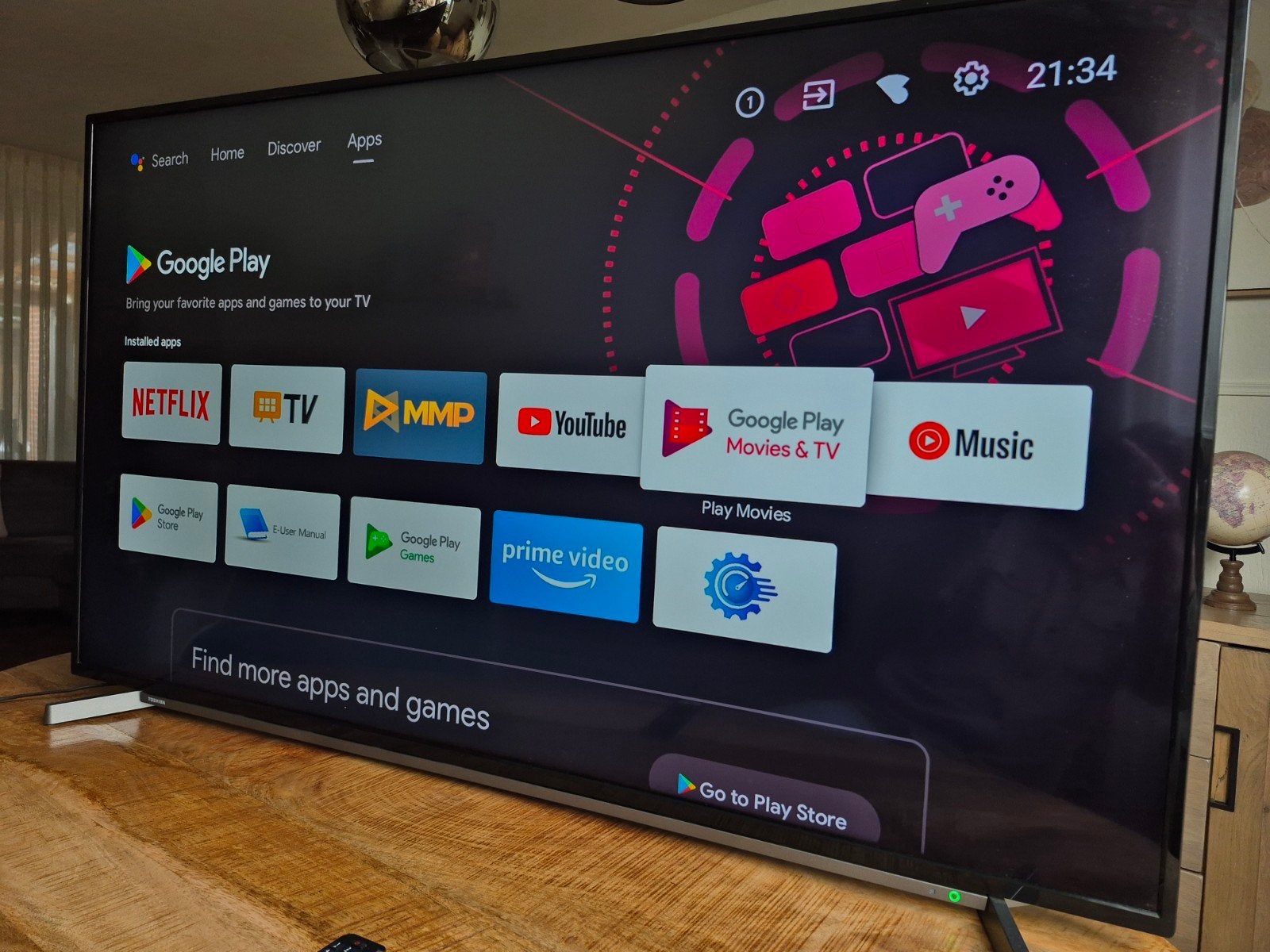 4k smart tv 65 inch, Toshiba, 50 Hz, Ophalen of Verzenden, Zo goed als nieuw
