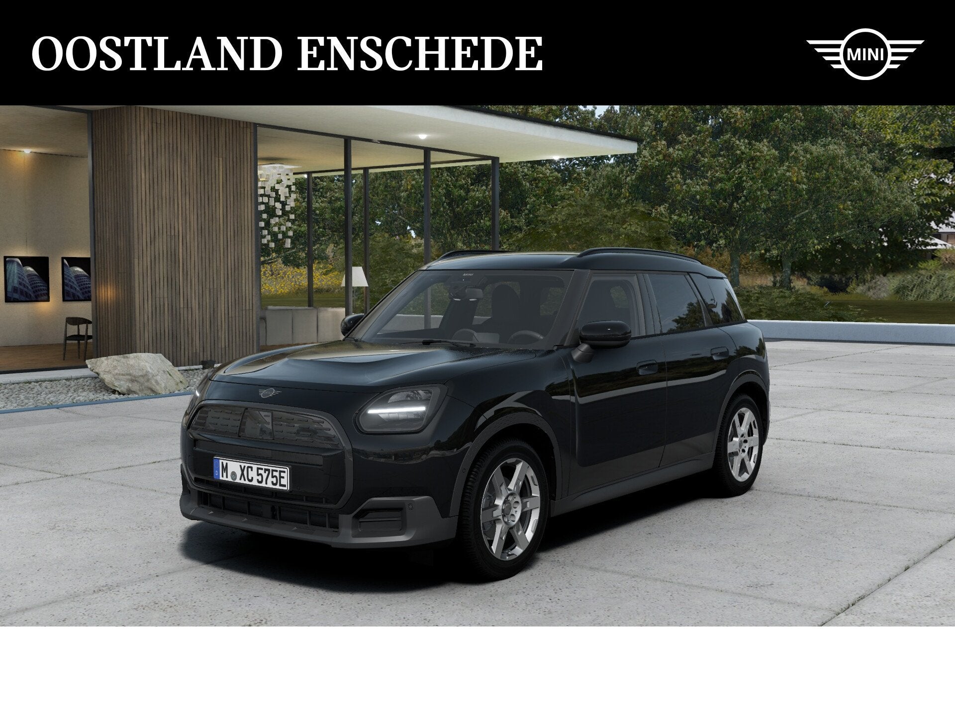 MINI Countryman E / Blackyard / 18" Asteroid Spoke, Stof, Zwart, Countryman, Zwart