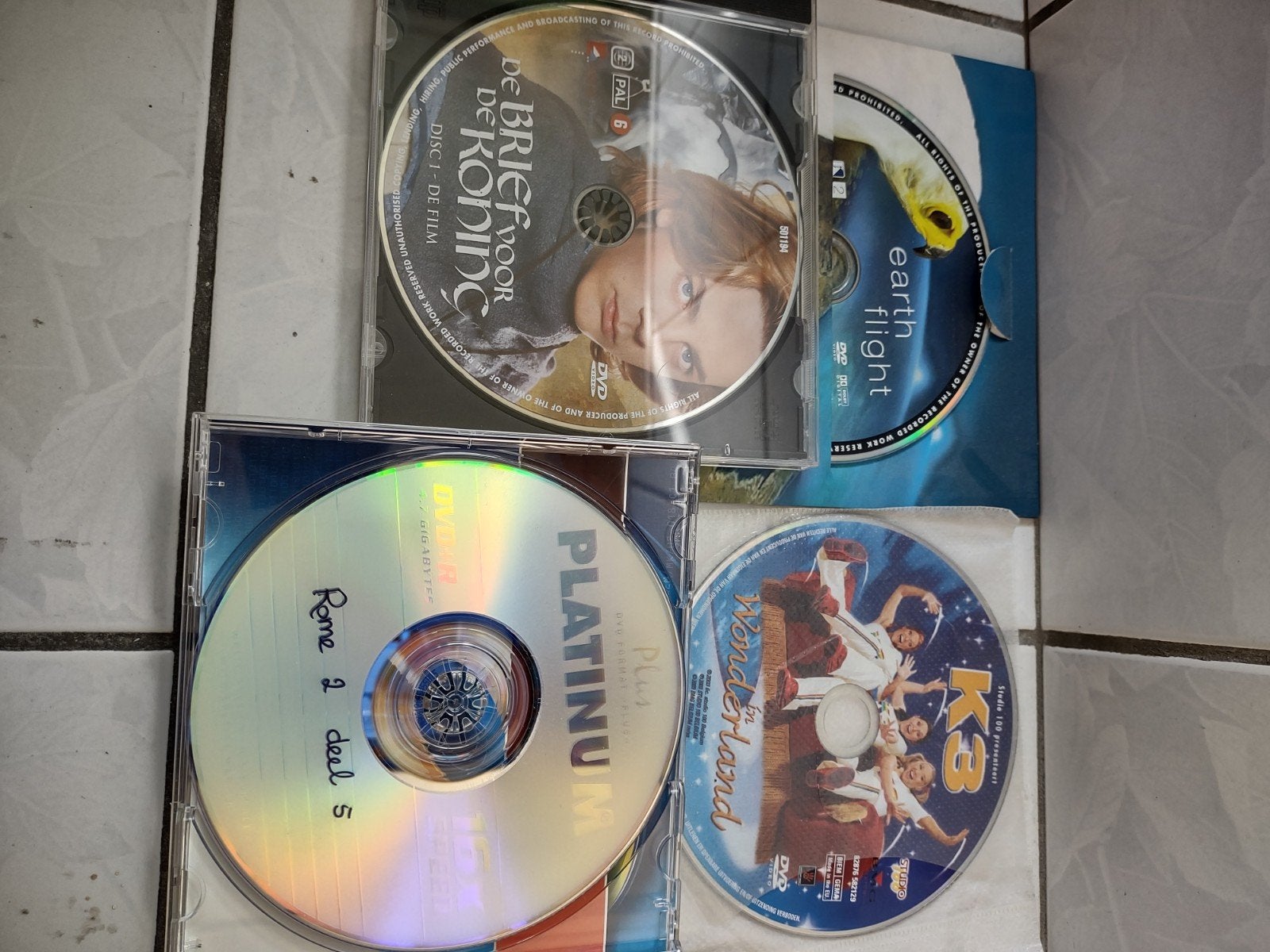 4 dvd film, Cd's en Dvd's, Ophalen, Zo goed als nieuw, Verhaal of Sprookje