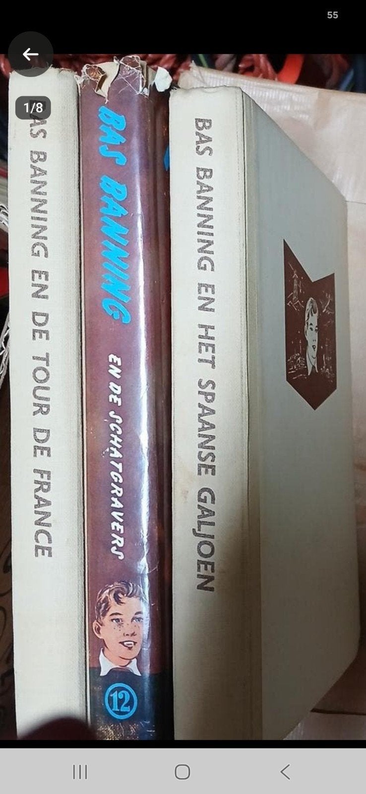 Bas Banning boeken: Het Spaanse Galjoen, Schatgravers, Tour, Ophalen of Verzenden, Gelezen, A. van Aardenburg