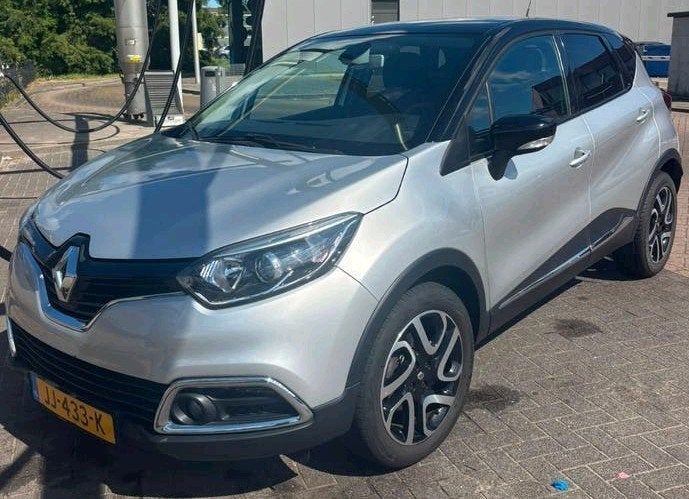 Renault Captur 1.2 TCE 120 EDC Automaat Grijs, Auto's, Stof, 625 kg, 4 cilinders, Origineel Nederlands
