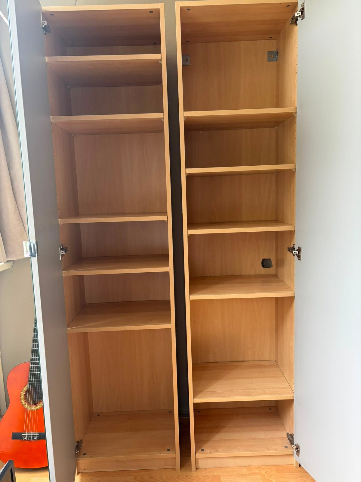 2 kasten. Met spiegel. Prima staat., Ophalen, 200 cm of meer, 50 tot 100 cm, Zo goed als nieuw
