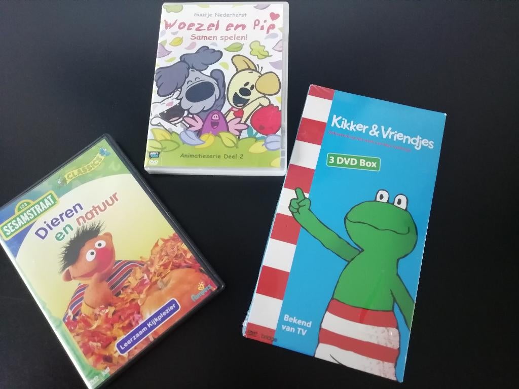 Nieuwe 3DVD box Kikker & vriendjes, Alle leeftijden, Ophalen of Verzenden, Nieuw in verpakking, Boxset
