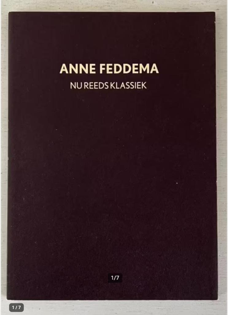 Nu reeds klassiek - Anne Feddema, Boeken, Kunst en Cultuur | Beeldend, Zo goed als nieuw, Ophalen of Verzenden