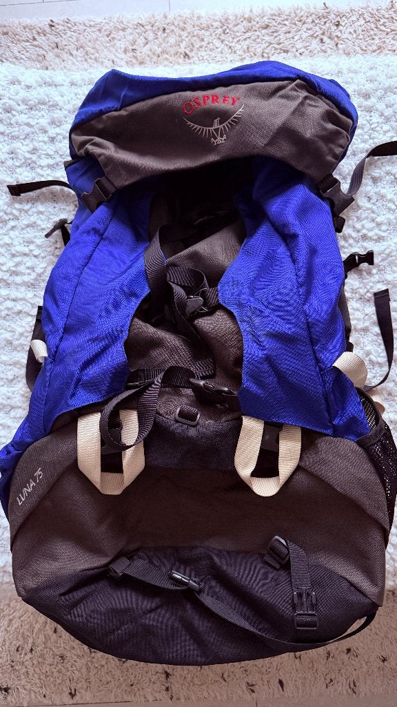 Osprey Luna 75 Composite Backpack, Overige merken, 40 cm of meer, Ophalen of Verzenden, Zo goed als nieuw