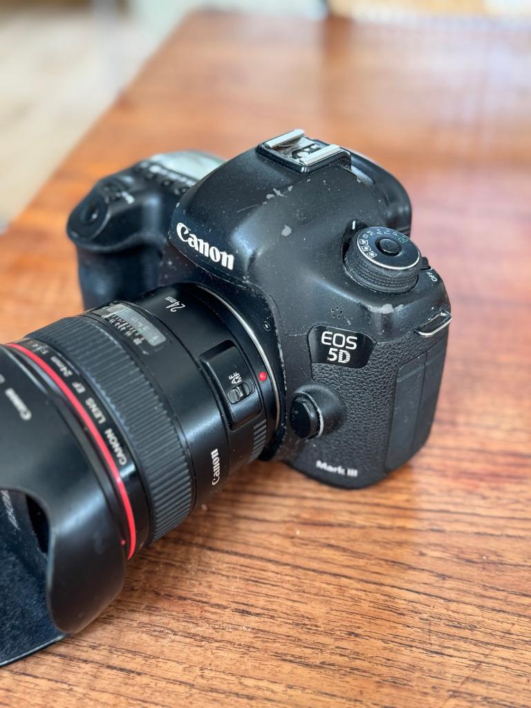 canon 5D Mark iii Body (incl. 5 accu's, Audio, Tv en Foto, Fotocamera's Digitaal, Ophalen, Gebruikt, Spiegelreflex, Canon