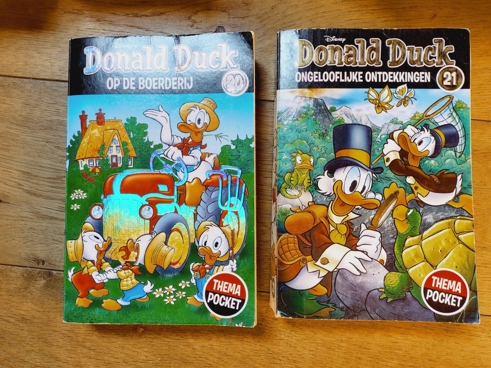 Donald Duck Thema Pockets, Meerdere comics, Ophalen of Verzenden, Gelezen, Europa