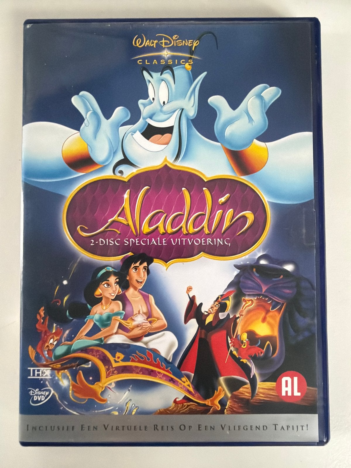 Walt Disney Classics: Aladdin - 2-Disc Speciale Uitvoering, Bonusmateriaal, Animatie, Alle leeftijden, Nederlands