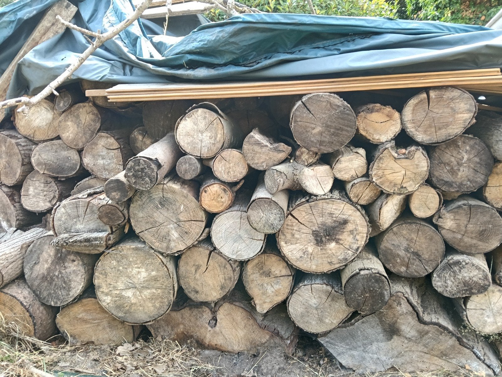 Openhaard hout., Tuin en Terras, Haardhout, Minder dan 3 m³, Ophalen