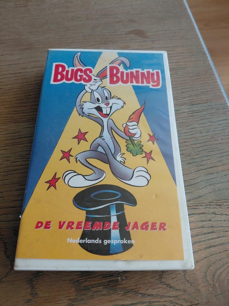Bugs Bunny de vreemde jager videoband. Looney Tunes., Cd's en Dvd's, Alle leeftijden, Ophalen of Verzenden, Gebruikt, Tekenfilms en Animatie