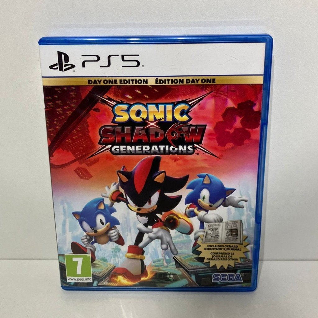 Playstation 5 Game: Sonic Shadow Generations, Ophalen of Verzenden, Zo goed als nieuw