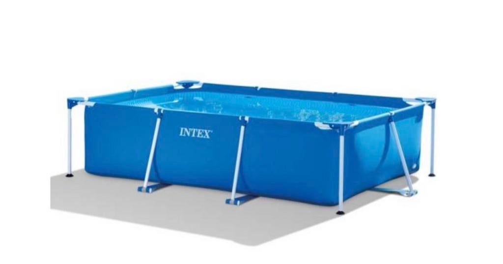 Zwembad intex 200x 300x 75, Ophalen, Gebruikt