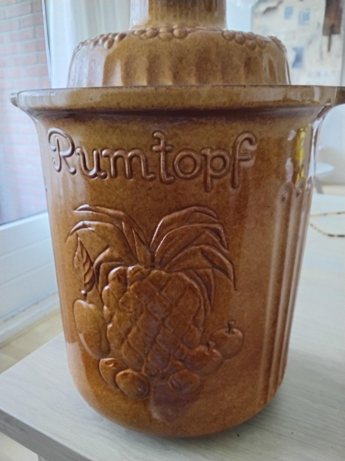 Rumtopf w germany, Ophalen