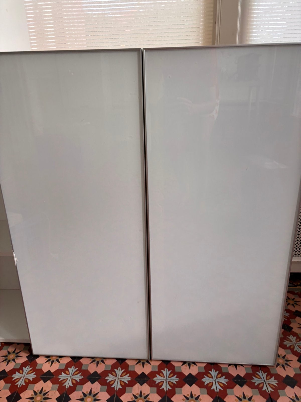 Mooie Ikea keukenkast bovenkast glazen deurtjes 40 euro, Zo goed als nieuw, Minder dan 100 cm, 25 tot 50 cm, 50 tot 100 cm