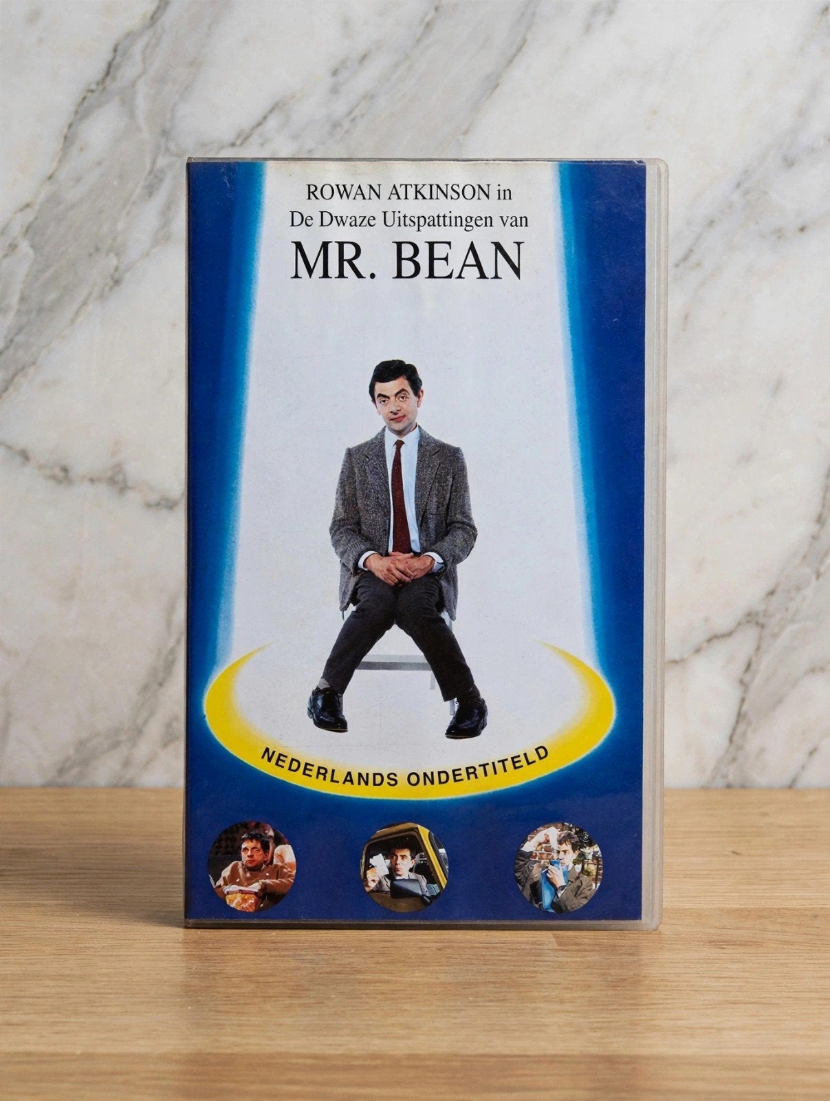 Mr. Bean - De Dwaze Uitspattingen van Mr. Bean (VHS), Nederlands ondertiteld, Gebruikt, Alle leeftijden, Ophalen of Verzenden